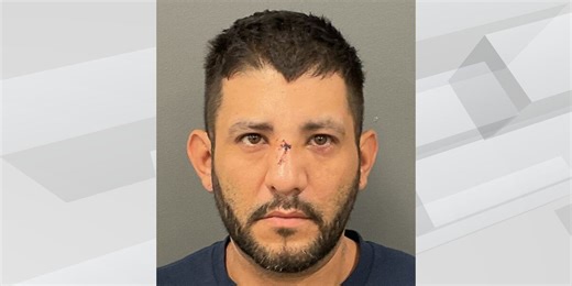 Clay County pursuit ends in arrest; suspect accused of throwing wrench at Deputy’s squad car