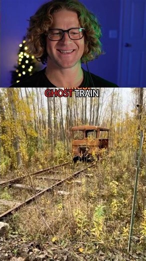 GHOST TRAIN Captured on camera!? 🚂 #scary #shorts #ghost #paranormal