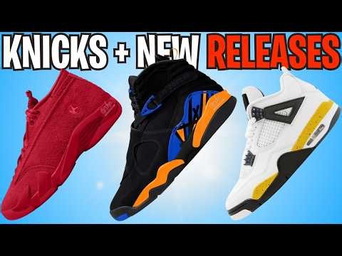 AIR JORDAN 8 KNICKS UPDATE, JORDAN 14 LOW 2027, TOUR YELLOW JORDAN 4 & MORE