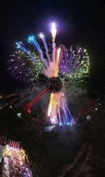 The Most Insane Fireworks Show Ever Created. #Fireworks#AerialFireworks#MindBlowing#DroneView