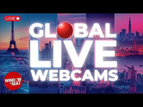 🔴 LIVE RIGHT NOW: Global Webcams 24/7 🌎 See Icons of the World in Real Time
