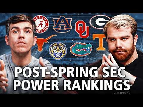 Post-Spring SEC Football Power Rankings