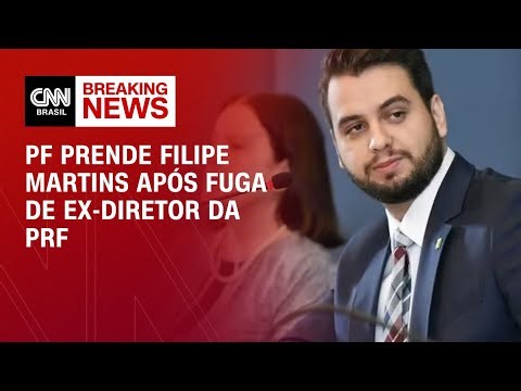 PF prende Filipe Martins após fuga de ex-diretor da PRF | AGORA CNN