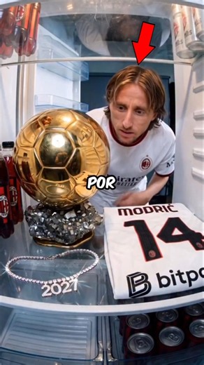 Why Luka Modrić Took his Ballon d’Or from Madrid to AC Milan? 🥹💔