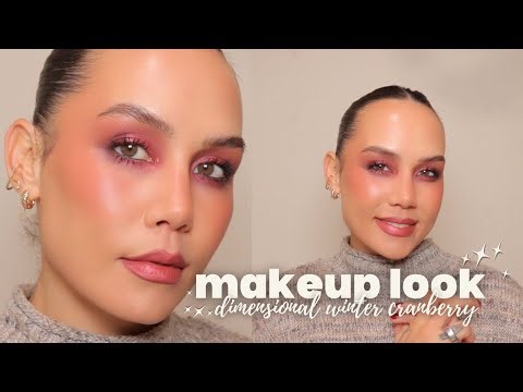 monochromatic winter cranberry 