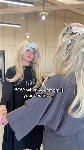 When u and ur mom get ur hair done !!!!💇🏼‍♀️ #16kids #notenoughnelsons #nenfam