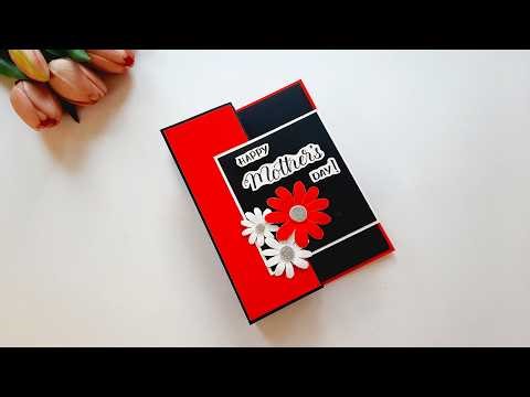 Beautiful Handmade Mother’s Day Card 💖 | Easy DIY Card Idea 🎨| Tutorial