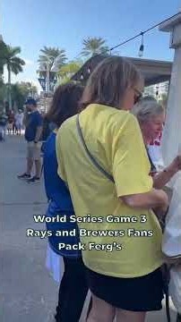 World Series Game 3 at Tropicana Field