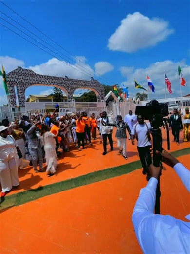The Nations Prophet Rev. Dr. Ebenezer Opambour Arrives at Opambourkrom Homecoming