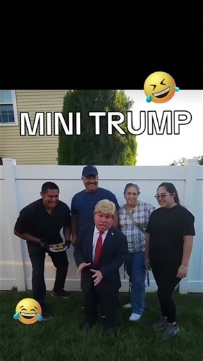 MINI TRUMP 😂 Make America Mexican Again! #minitrump #trump #funny #comedy #viral #funnyshorts