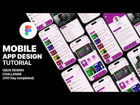 100 Day UI Design Challenge Completed - Modern E-Commerce Mobile App Design Tutorial | UI/UX Design
