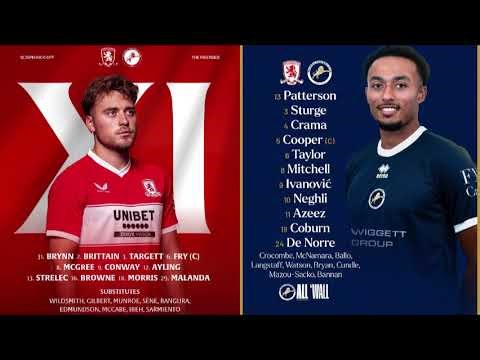 Middlesbrough VS Millwall - EFL Championship 2025/26 - Talksport commentary