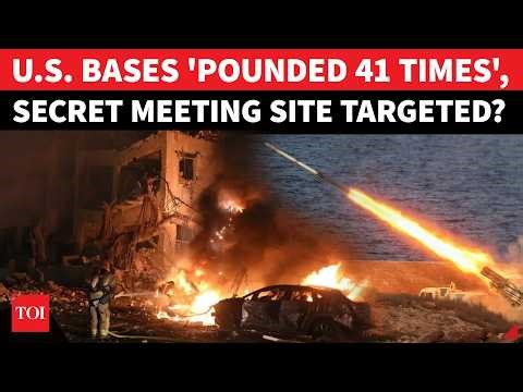 Arab Fighters Rain Fire In 'BIGGEST ASSAULT' Yet On US Bases In Iran War; '41 STRIKES IN 24 HOURS’