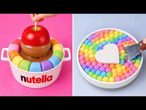 Top 60 Amazing Rainbow Chocolate Cake | How To Make MARSHMALLOW Dessert Recipe