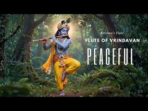 Peaceful Krishna Flute Music 🌿 Deep Meditation, Yoga, Sleep & Relaxation