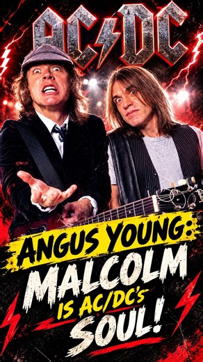 Angus Young: Malcolm Is AC/DC's Soul! #acdc #angusyoung #malcolmyoung #rocknroll