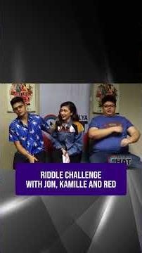 Riddle Game Challenge with Jon, Kamille and Red | Kapamilya Shorts