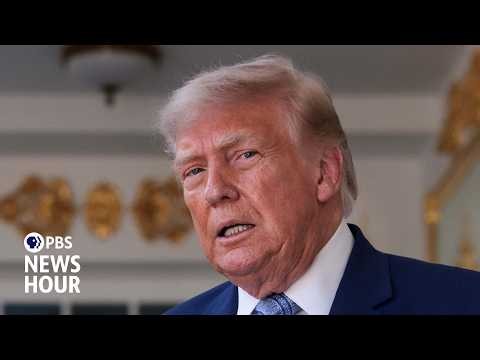 News Wrap: Trump announces new tariffs on dozens of countries