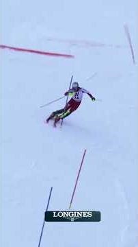 Feller 🇦🇹 Slalom Winning Run in Kitzbühel | FIS Alpine #worldcupkitzbuehel #fisalpine