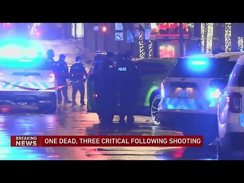 1 man killed, 3 men critically injured in River North shooting overnight, Chicago police say