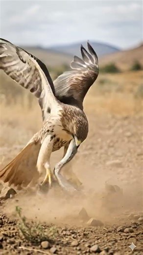 Hawk Fighting a snake in the wild #wildlife #hawk #snake #milksnakes #beak #ferruginoushawk #mewing