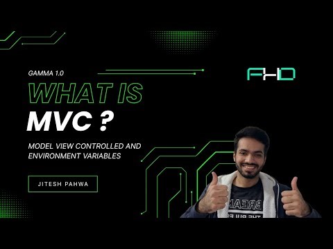 What is MVC ? | Gamma 1.0 | Practical Backend Development Course | Jitesh Pahwa | FHD