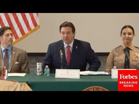 Gov. Ron DeSantis Hosts Roundtable Event About Florida Property Tax Relief Efforts