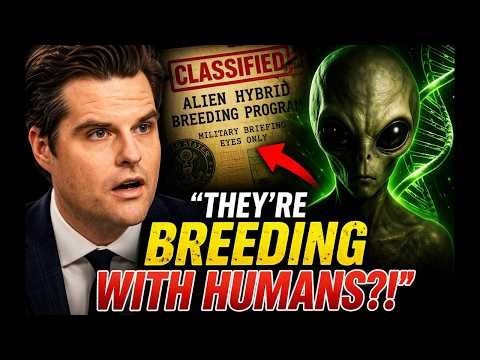 ALIEN HYBRIDS? Gaetz Drops SHOCKING Alien Bombshell