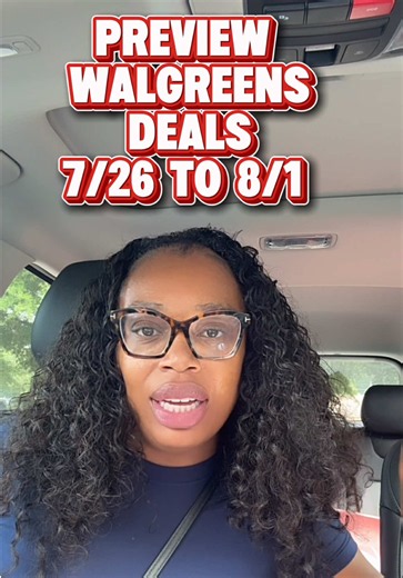 Preview Walgreens deals from 7/26 to 8/1 #walgreens #walgreenscouponing #walgreensdeals #couponing #fyp