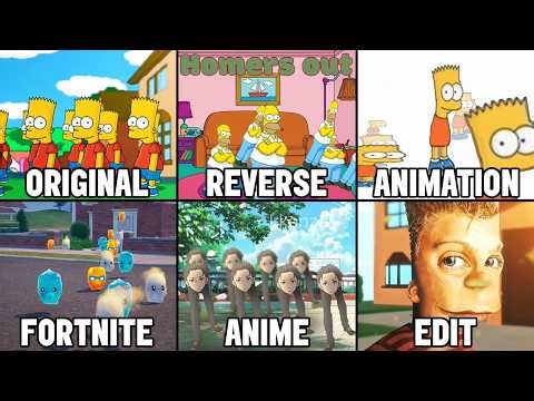 Homer Let the Barts Out - All Versions PT.2