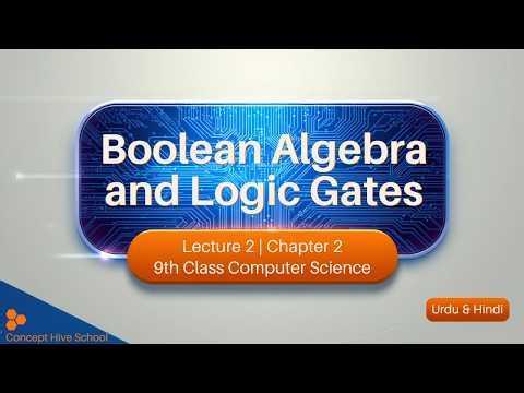 Boolean Algebra and Logic Gates – Lecture 2 | Chapter 2 | 9th Class Computer Science (Punjab Board)