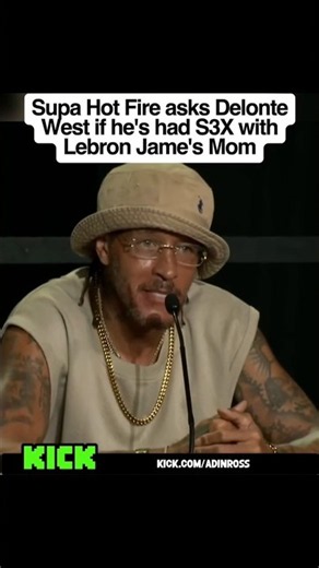 A Gentleman NEVER Tells 🤫👀#lebronjames #adinross #delontewest