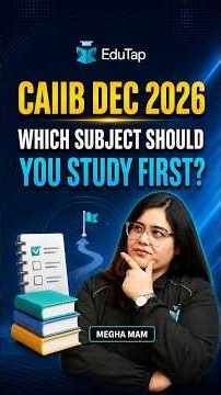 CAIIB December Preparation Strategy 2026 | Best Subject Order to Prepare ABM, BFM, ABFM & BRBL