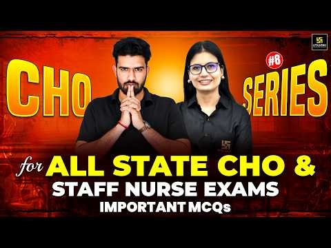 CHO Series 2026 #8 | All State CHO & Staff Nurse Exam | MP CHO Vacancy 2026 | Utkarsh Nursing