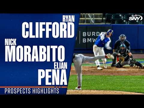 Ryan Clifford, Nick Morabito, Elian Pena | Mets Prospects Highlights