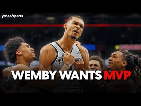 Wemby caring about MVP is GREAT for the NBA