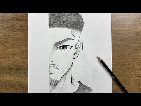 Drawing an Afro Anime Character (Beginner Friendly)