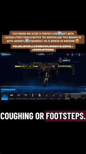 THIS RYDEN-45K SETUPxBUFFED MADDOX IS PERFECTx🆕STURMWOLF-45 IS BROKEN!#bestclasssetups #callofduty