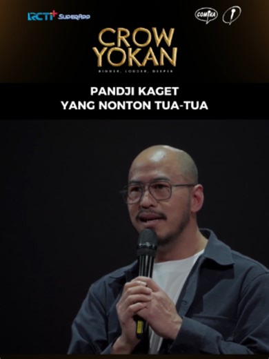 Efek Mens Rea nih jadi banyak orang tua jadi mau dateng ke Crowyokan yang ternyata ga ada bahas-bahas politiknya 😂 Streaming PPV Crowyokan masih bisa dibeli sampai 26 April! Yuk beli sekarang kalo ga mau ketinggalan keseruannya. Cek rcti.plus/crowyokan #ComikaEvent #Crowyokan #RCTIPlusSuperApp