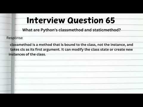 TOP 50+ Python Interview Questions & Answers | Freshers & Experienced Candidates | Crack Interviews