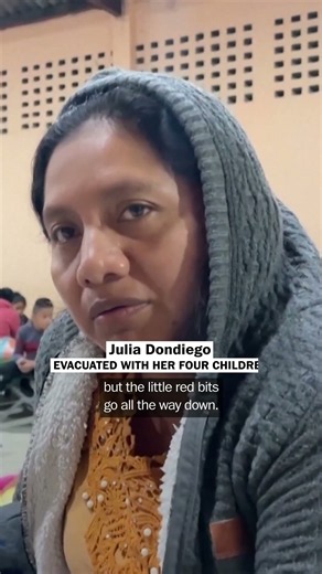 Volcano eruption forces Guatemalan families to flee