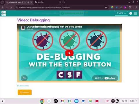 Code.org(Lesson 1 till Lesson 7)