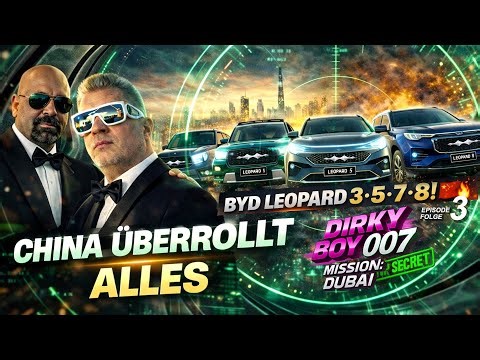 China is taking over the car market! BYD Leopard 3-8 - incredible car for little money!