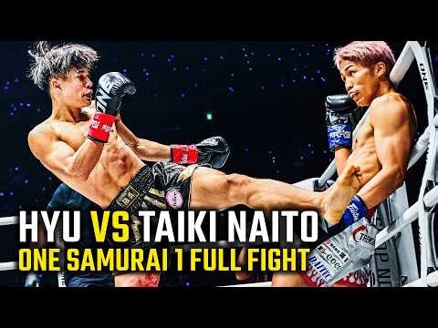 Hyu vs. Taiki Naito | ONE SAMURAI 1 | Full Fight Replay
