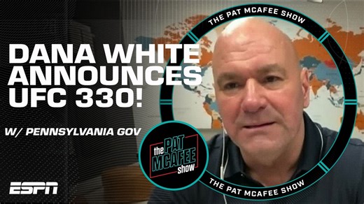 UFC's return to Philadelphia! 🍿 #UFC330 will be in Philly in August 🚨 | The Pat McAfee Show