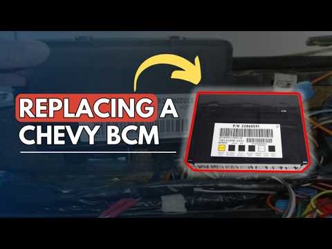 Random Electrical Problems? It’s Probably This (Chevy BCM Guide)
