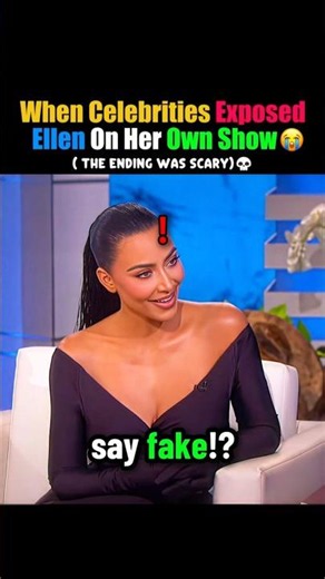 When Celebs Exposed Ellen On Her Own Show💀🥀
