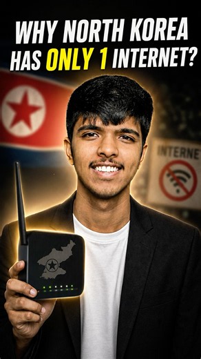 Why does North Korea have only one internet? 🌐🇰🇵