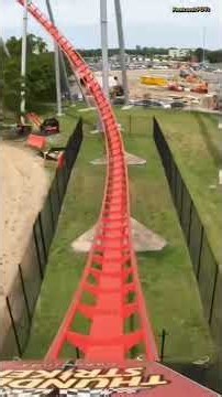 Thunder Striker POV 🎢 | 230 FT of Pure Airtime! | Carowinds Hyper Coaster
