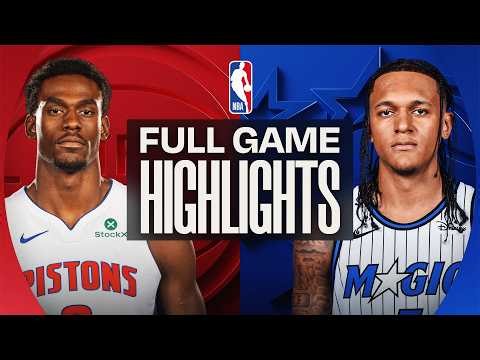 PISTONS at MAGIC | FULL GAME HIGHLIGHTS | April 6, 2026